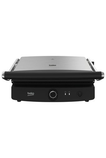 Beko TM 8046 I Selection 6 Dilim Döküm Çıkartılabilir Plaka Tek Yönlü 2400 W Izgaralı inox Tost Makinesi