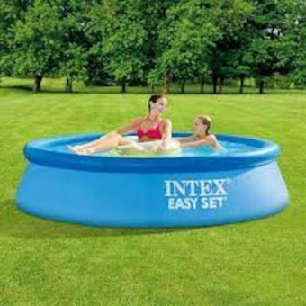 Intex 1INAK28106NP 61x244 cm Yuvarlak Şişme Havuz