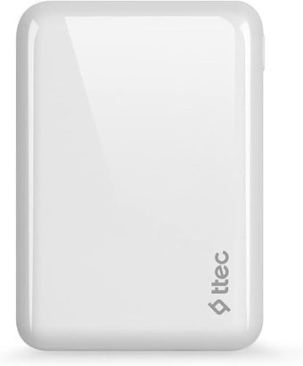 Ttec ReCharger 10000 mAh Hızlı Şarj Micro USB Çoklu Kablolu Powerbank Beyaz