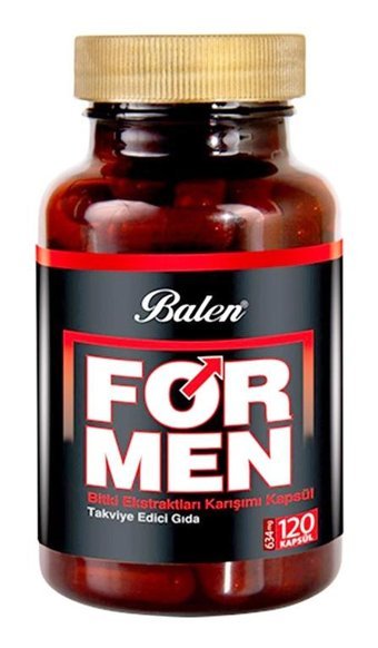 Balen Formen Bitki Ekstralar Yetişkin Vitamin 120 Tablet - 120 Kapsül - 60 Kapsül