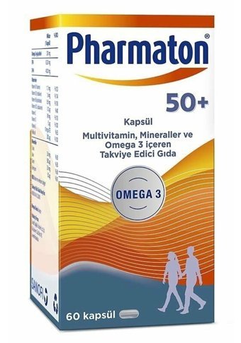 Pharmaton Vitality Aromasız Yetişkin Vitamin 60 Kapsül