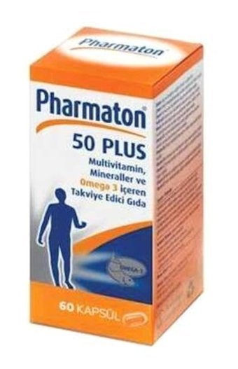 Pharmaton Vitality Aromasız Yetişkin Vitamin 60 Kapsül