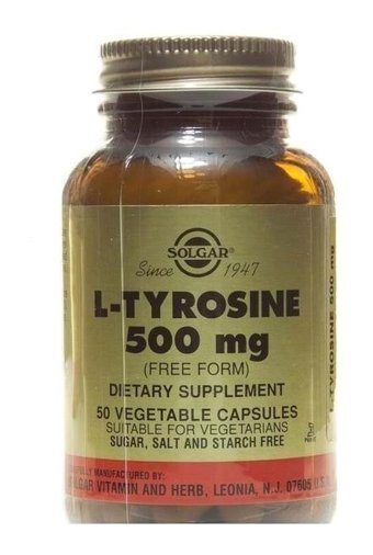 Solgar L-Tyrosine Aromasız Yetişkin Vitamin 50 Kapsül