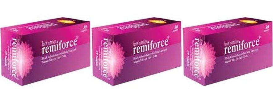 Force Nutrition Remiforce Bitki Ekstralar Yetişkin Vitamin 3x30 Kapsül
