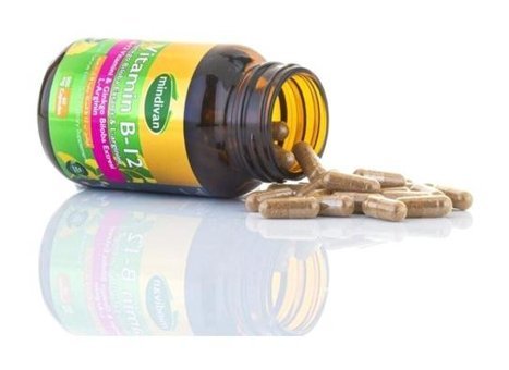 Mindivan Vitamin B12 Aromasız Yetişkin Vitamin 60 Adet