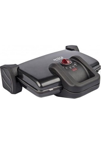 Arnica GH26123 6 Dilim Granit Çıkartılabilir Plaka Çift Taraflı 1750 W Izgaralı Siyah Tost Makinesi