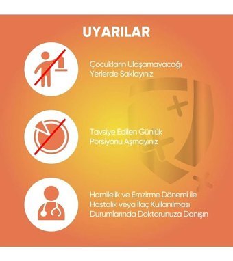 Voop Vitamin C Vitamin D3 Çinko Portakallı Yetişkin Vitamin 20 Şase