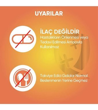 Voop Vitamin C Vitamin D3 Çinko Portakallı Yetişkin Vitamin 20 Şase