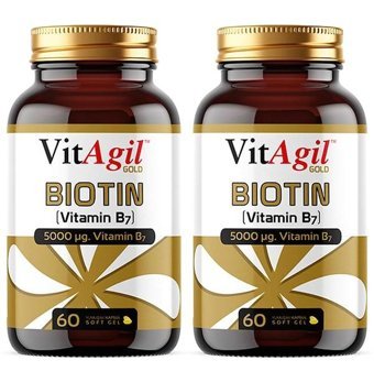 Vitagil Gold Aromasız Yetişkin Vitamin 2x60 Kapsül