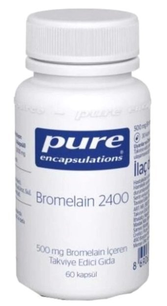Pure Encapsulations Bromelain Aromasız Yetişkin Vitamin 60 Kapsül