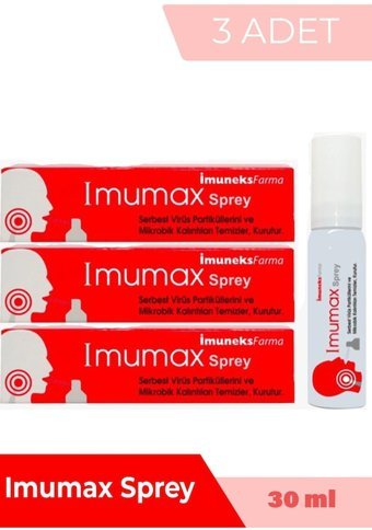Imumax Sprey Aromasız Yetişkin Vitamin 30 ml