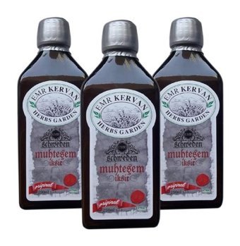 Emr İsveç Şurubu Bitki Ekstralar Yetişkin Vitamin 3x250 ml