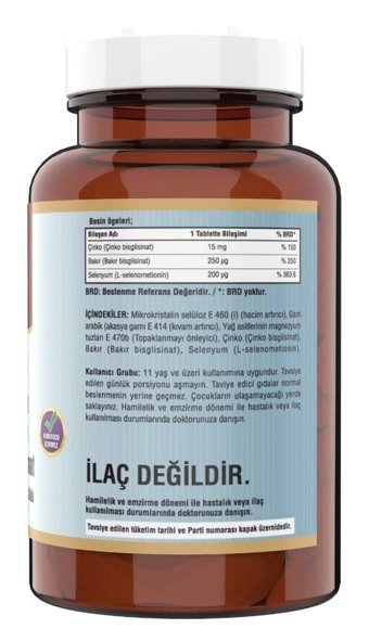 Ncs Vitamin C Beta Glukan Çinko Kuşburnu Yetişkin Vitamin 120 Tablet - 120 Tablet