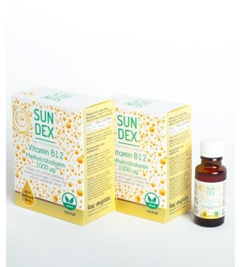 Sundex Vitamin B12 Aromasız Yetişkin Vitamin 20 ml