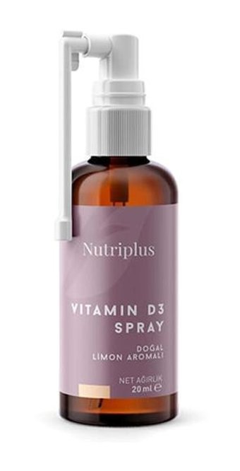 Nutriplus Vitamin D3 Limonlu Yetişkin Vitamin 20 ml