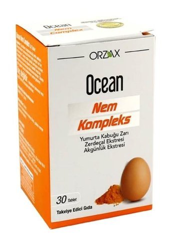 Ocean Nem Kompleks Zerdeçal Yetişkin Vitamin 30 Tablet