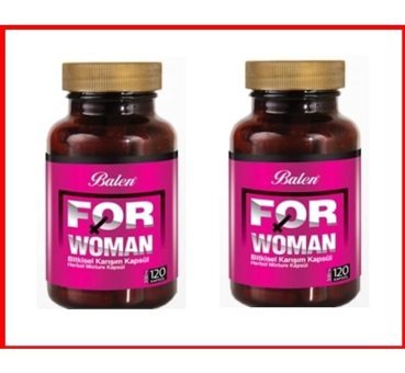 Balen For Woman Bitki Ekstralar Yetişkin Vitamin 2x120 Kapsül