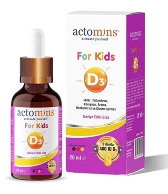 Actomins Acto Vit Set Bitki Ekstralar Yetişkin Vitamin 20 Tablet