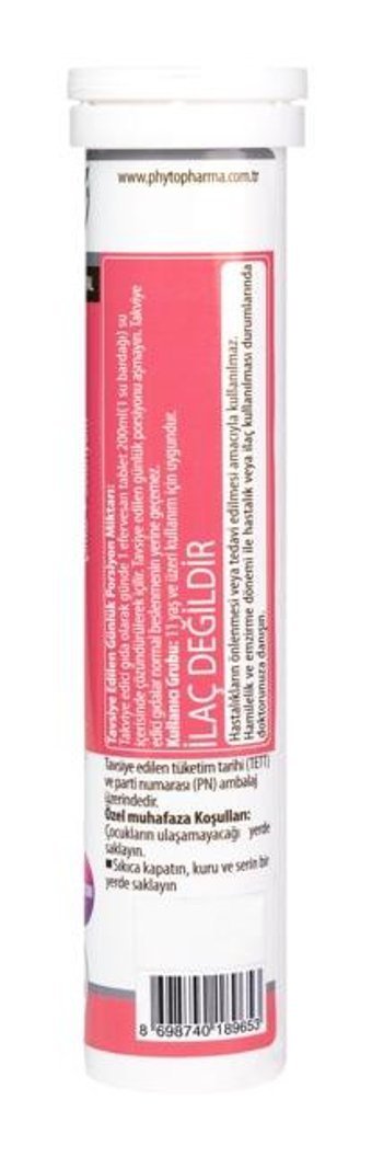 Phytodef Biotin Aromasız Yetişkin Vitamin 20 Tablet