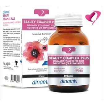 Dinamis Beauty Complex Aromasız Yetişkin Vitamin 60 Kapsül