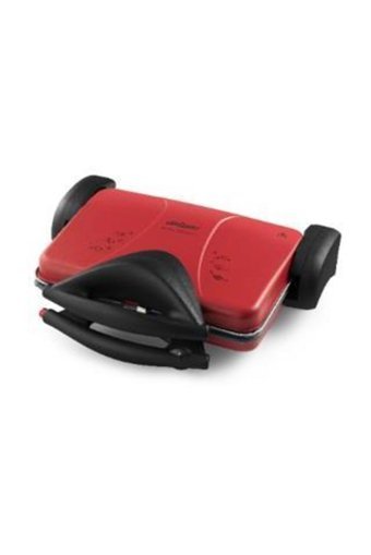 Arzum AR2045 4 Dilim Granit Çıkartılabilir Plaka Tek Yönlü 1800 W Izgaralı Kırmızı Tost Makinesi