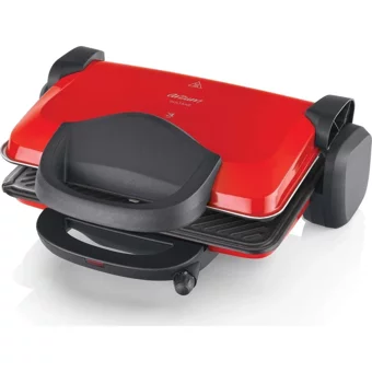 Arzum AR2007 Sultane 4 Dilim Granit Çıkartılabilir Plaka Tek Yönlü 1800 W Izgaralı Kırmızı Tost Makinesi