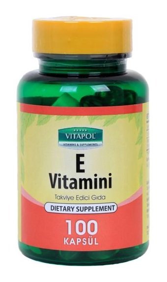 Aktar Vitamin E Aromasız Yetişkin Vitamin 100 Tablet