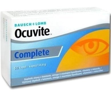 Bausch & Lomb Ocutive Complete Aromasız Yetişkin Vitamin 60 Kapsül