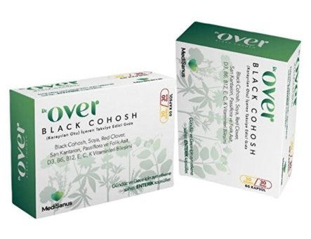 Dr. Over Black Cohosh Aromasız Yetişkin Vitamin 60 Kapsül