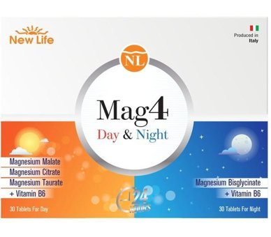 New Life Mag 4 Aromasız Yetişkin Vitamin 30 Tablet