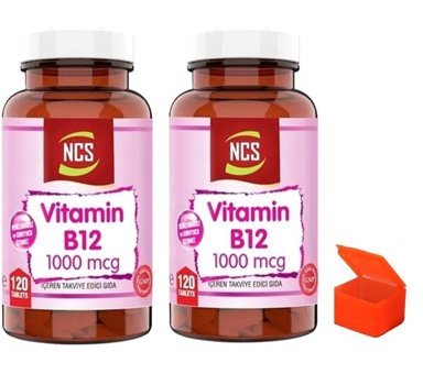 Ncs Vitamin B12 Metilkobalamin Aromasız Yetişkin Vitamin 240