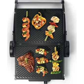 Bosch TCG4104 2 Dilim Teflon Çıkartılabilir Plaka Tek Yönlü 2000 W Izgaralı Kırmızı Tost Makinesi