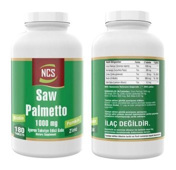 Ncs Saw Palmetto - Nevfix Vitamin D K2 Aromasız Yetişkin Vitamin 180 Tablet