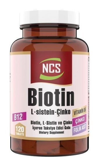 Ester C Vitamini Biotin Karamürverli Yetişkin Vitamin 120 Tablet