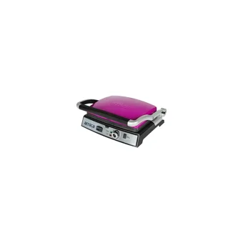Arnica Tostit Maxi GH26244 6 Dilim Granit Çıkartılabilir Plaka Tek Yönlü 2000 W Izgaralı Fuşya Tost Makinesi