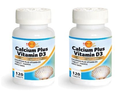 Force Nutrition Caffeinum Plus Vitamin D4 Aromasız Yetişkin Vitamin 2x120 Tablet