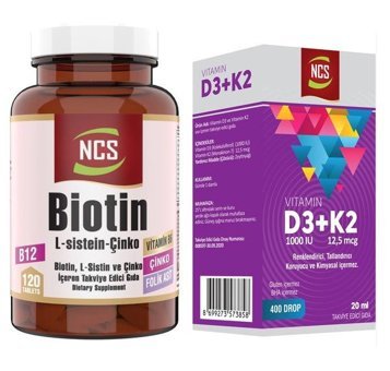 Ncs Biotin Aromasız Yetişkin Vitamin 120 Tablet