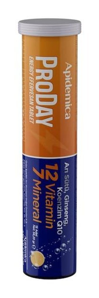 Apidemica Proday Bitki Ekstralar Yetişkin Vitamin 15 Tablet