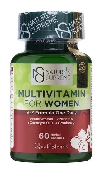 Nature'S Supreme Multivitamin For Women Aromasız Yetişkin Vitamin 60 Kapsül