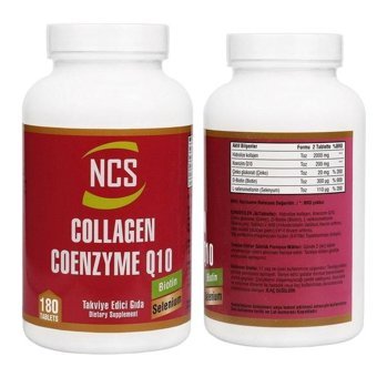 Ncs Selenium Çinko Kollajen Vitamin D3 K2 Aromasız Yetişkin Vitamin 180 Tablet