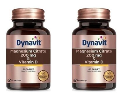Magnesium Citrate Aromasız Yetişkin Vitamin 2x60 Tablet