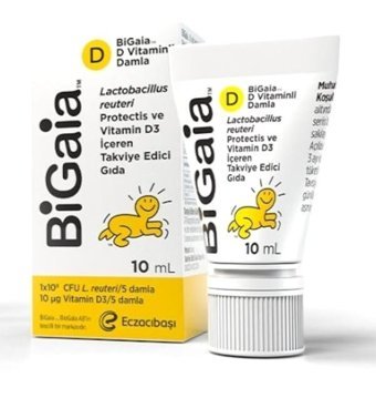 Eczacıbaşı Bigaia Vitamin D Aromasız Yetişkin Vitamin 10 ml