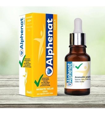 Alphenat Damla Aromatik Yağlar Yetişkin Vitamin 20 ml