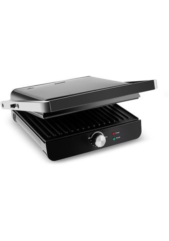 Homend Grilliant 1346H 4 Dilim Döküm Tek Yönlü 2000 W Izgaralı inox Tost Makinesi