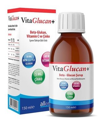 Allergo Beta Glukan Vitamin C Çinko Aromasız Yetişkin Vitamin 250 ml