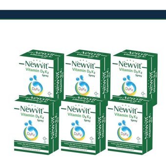 Newvit Vitamin D3 Aromasız Yetişkin Vitamin 6x30 ml