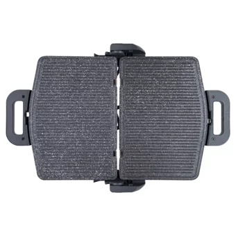 Arnica GH26123 6 Dilim Granit Çıkartılabilir Plaka Çift Taraflı 1700 W Izgaralı Mor Tost Makinesi