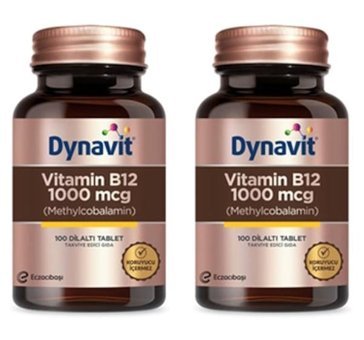 Dynavit Vitamin B13 Aromasız Yetişkin Vitamin 2x100 Tablet