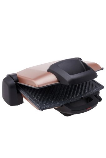 Emsan Magic Pro 6 Dilim Granit Çıkartılabilir Plaka Tek Yönlü 1800 W Izgaralı Golden Tost Makinesi