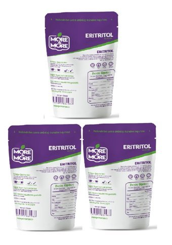 More&More Eritritol Aromasız Yetişkin Vitamin 3x400 gr